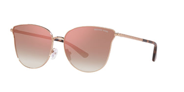 Michael Kors Rose Gold Round Sunglass - Wickramarachchi Opticians