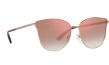 Michael Kors Rose Gold Round Sunglass - Wickramarachchi Opticians