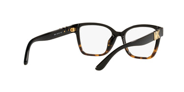Michael Kors Black Dark Tortoise Square Frame