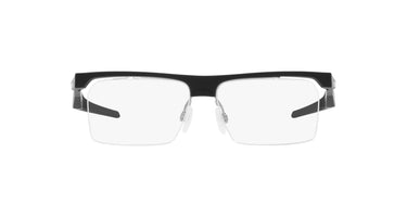 Oakley Black Rectangle Half Rim Frame