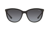 Vogue Black Square Sunglass