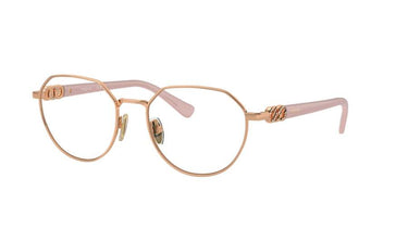 VOGUE ROSE GOLD SQUARE RIMLESS METAL FRAME
