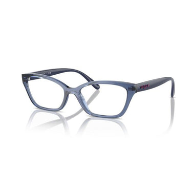 VOGUE TRANSPARENT BLUE SQUARE PLASTIC FRAME