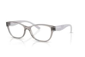 VOGUE TRANSPARENT GRAY SQUARE PLASTIC FRAME