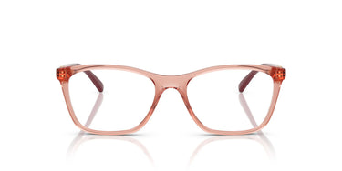 VOGUE TRANSPARENT PINK SQUARE PLASTIC FRAME