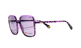 Polaroid Purple Square Women's Sunglasses