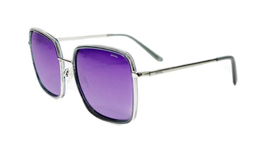 INVU Silver Square Women's metal Sunglasses