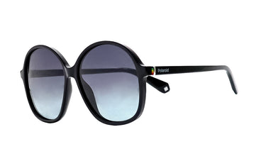 Polaroid Black Square Women's Sunglasses