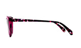 Polaroid Hot Pink Transparent Cats Eye Sunglasses - Wickramarachchi Opticians