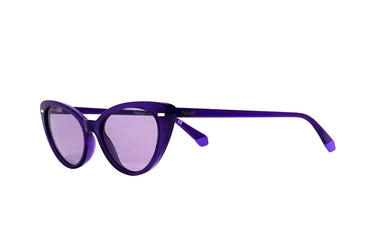 Polaroid Purple Curve Women's Sunglasses