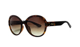 Polaroid Brown Oval Women's Sunglasses