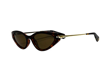 Polaroid Brown Curve Women's Sunglasses