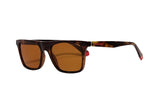 Polaroid Brown Square Mens's Sunglasses