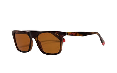 Polaroid Brown Square Mens's Sunglasses