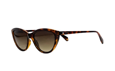 Polaroid Brown Curve Women's Sunglasses
