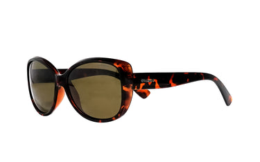 Polaroid Brown Curve Women's Sunglasses