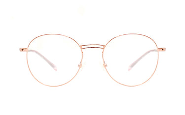 BTITANIUM Rose Gold Round Womens Frame