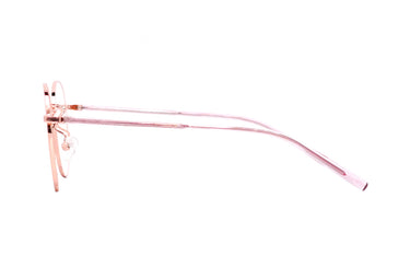 BTITANIUM Rose Gold Round Womens Frame