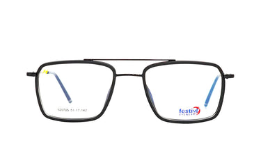 FESTIVL Black Square Mens Frame