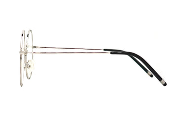 Purple & Silver Round Womens Frame