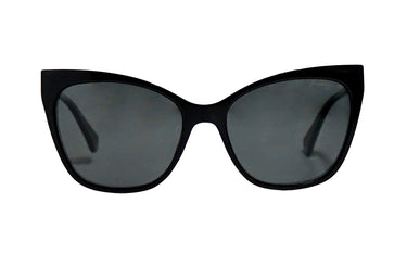 Polaroid Black Square Cats Eye Sunglasses