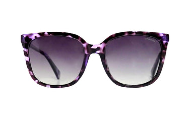 Polaroid Purple Square Women's Sunglasses