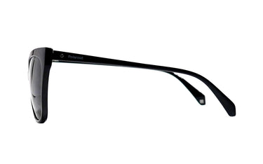 Polaroid Black Square Cats Eye Sunglasses