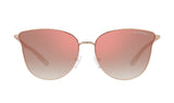 Michael Kors Rose Gold Round Sunglass - Wickramarachchi Opticians