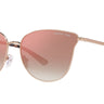 Michael Kors Rose Gold Round Sunglass - Wickramarachchi Opticians