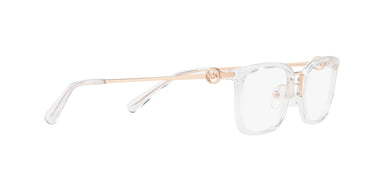 Michael Kors Crystal Clear Rectangle Frame