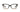 Michael Kors Black Dark Tortoise Square Frame