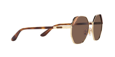 Vogue Gold Irregular Sunglass