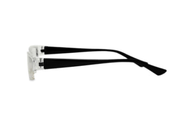 TRANSPARENT SQUARE PLASTIC FRAME READING GLASSES
