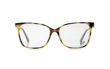 BLACK AND BROWN TORTOISESHELL SQUARE PLASTIC FRAME