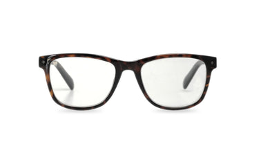 POLAROID BLACK AND BROWN SQUARE PLASTIC FRAME READING GLASSES