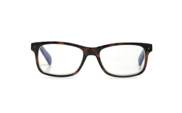 POLAROID BLACK AND BROWN SQUARE PLASTIC FRAME READING GLASSES