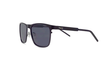 POLAROID BLACK SQUARE PLASTIC SUNGLASSES - Wickramarachchi Opticians