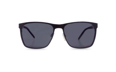 POLAROID BLACK SQUARE PLASTIC SUNGLASSES
