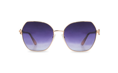 GUESS ROSE GOLD METAL SUNGLASS