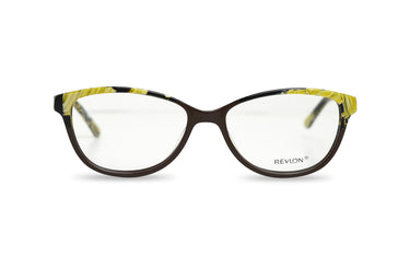 REVLON BROWN & BLACK OVAL FRAME