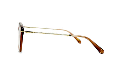 SENSAYA TRANSPARENT BROWN OVAL FRAME