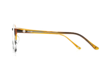 ELLE YELLOW & ASH ROUND PLASTIC FRAME