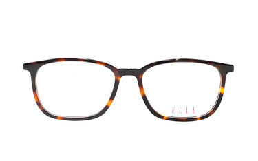 ELLE BROWN SQUARE PLASTIC FRAME