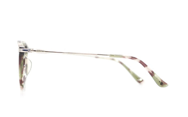 ELLE BROWN & GREEN SQUARE PLASTIC FRAME
