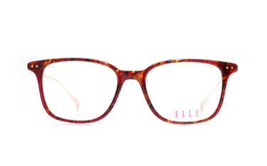 ELLE RED SQUARE PLASTIC FRAME