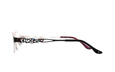 ELLE EL BK GRAY CURVE METAL FRAME