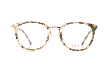 ELLE GREEN SQUARE PLASTIC FRAME