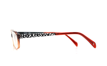 ELLE BROWN SQUARE PLASTIC FRAME