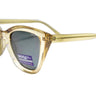 INVU Brown Curve Women's Plastic Sunglasses 