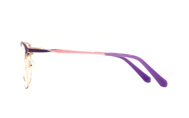 LAUREL DALE Purple & Gold Square Womens Frame